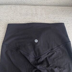 Lululemon Align 25” Black V waist - 4